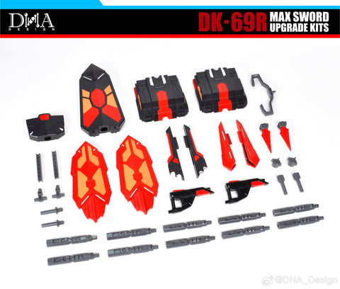 【Pre-Order】DNA Design DK-69R DK69R Max Sword Upgrade Kits