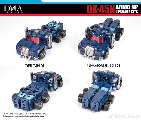【Pre-Order】DNA Design DK-45N DK45N Arma NP for Legacy Armada Nemesis Prime Upgrade Kits