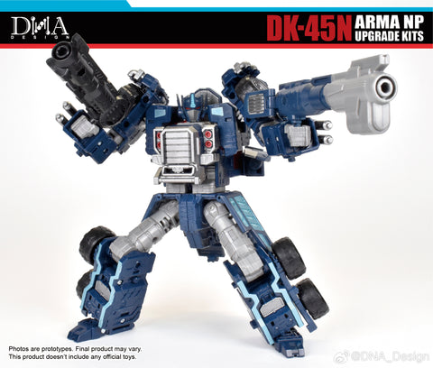 【Pre-Order】DNA Design DK-45N DK45N Arma NP for Legacy Armada Nemesis Prime Upgrade Kits