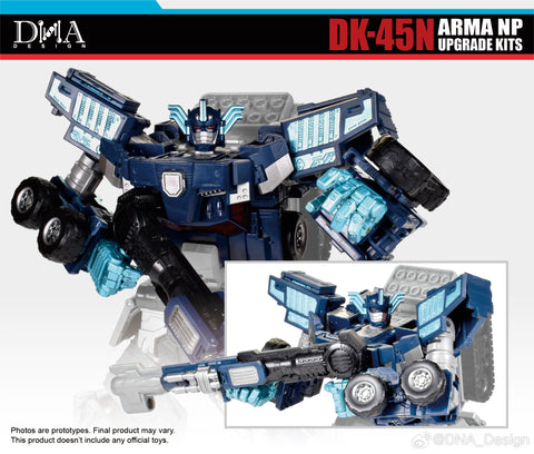 【Pre-Order】DNA Design DK-45N DK45N Arma NP for Legacy Armada Nemesis Prime Upgrade Kits