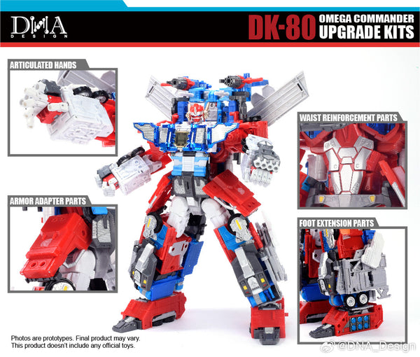 DNA Design DK80 DK-80 for Omega Commander Upgrade Kits – TFSAFARI