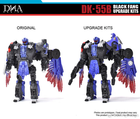 DNA Design DK-55B DK55B Black Fang (AotP Razorclaw) Upgrade Kits