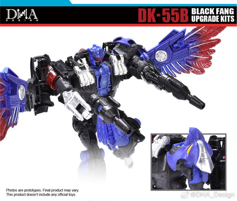 DNA Design DK-55B DK55B Black Fang (AotP Razorclaw) Upgrade Kits