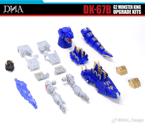 DNA Design DK67B DK-67B G2 Monster King Upgrade Kits for Age of the Primes G2 Grimlock