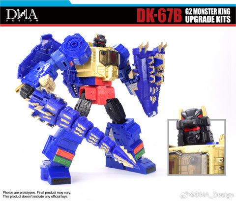 DNA Design DK67B DK-67B G2 Monster King Upgrade Kits for Age of the Primes G2 Grimlock