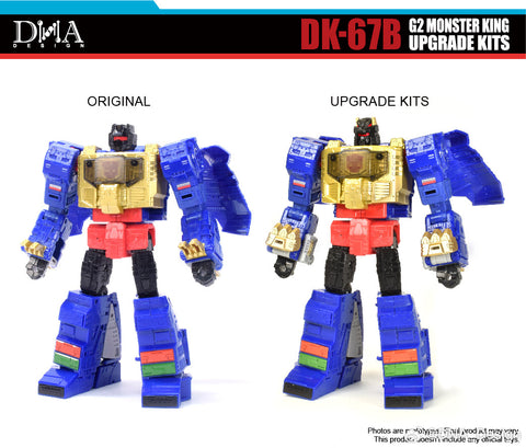 DNA Design DK67B DK-67B G2 Monster King Upgrade Kits for Age of the Primes G2 Grimlock