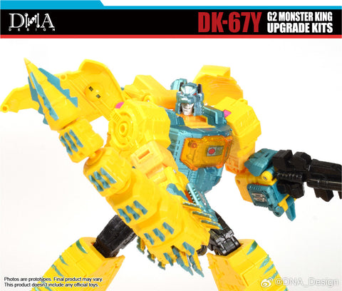 【Pre-Order】DNA Design DK67Y DK-67Y G2 Monster King for Legacy Evolution G2 Grimlock.