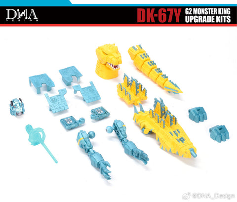【Pre-Order】DNA Design DK-67Y DK67Y G2 Monster King for Legacy Evolution G2 Grimlock Upgrade Kits