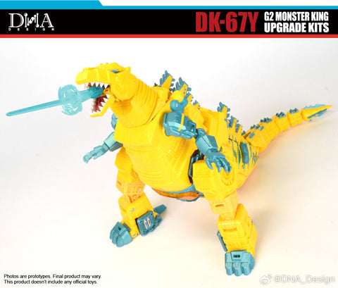 【Pre-Order】DNA Design DK67Y DK-67Y G2 Monster King for Legacy Evolution G2 Grimlock.