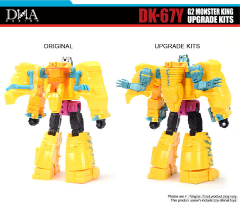 【Pre-Order】DNA Design DK67Y DK-67Y G2 Monster King for Legacy Evolution G2 Grimlock.