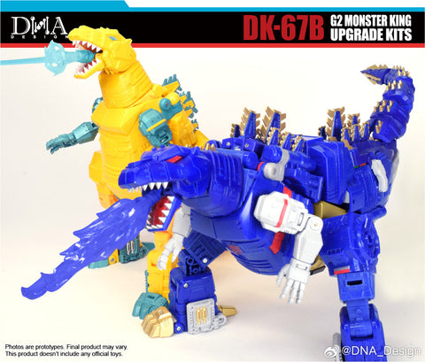 【Pre-Order】DNA Design DK-67Y DK67Y G2 Monster King for Legacy Evolution G2 Grimlock Upgrade Kits
