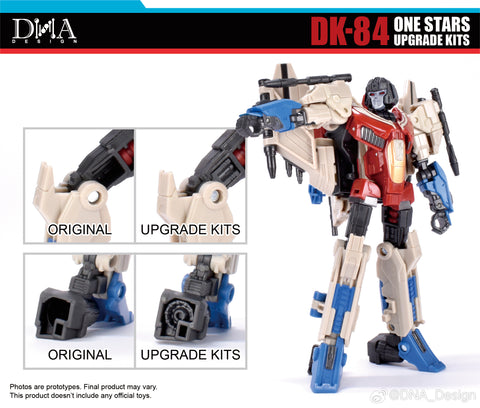 DNA Design DK-84 DK84 One Stars for One Starscream Upgrade Kits