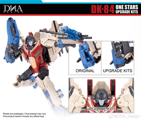 DNA Design DK-84 DK84 One Stars for One Starscream Upgrade Kits