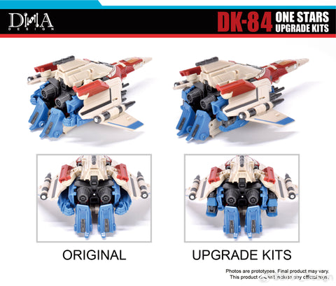 DNA Design DK-84 DK84 One Stars for One Starscream Upgrade Kits