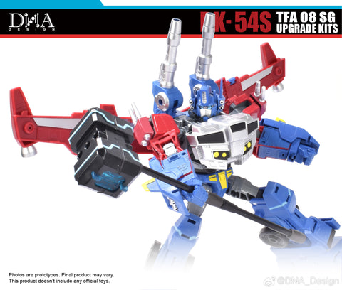 【Pre-Order】 DNA Design DK-54S DK54S TFA 08 SG for Legacy 08 Animated Universe Optimus Prime Upgrade Kits