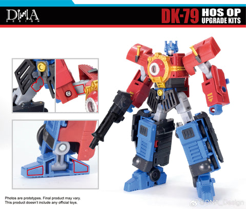 DNA Design DK79 DK-79 HOS OP For Timelines Heart of Steel OP Upgrade Kits