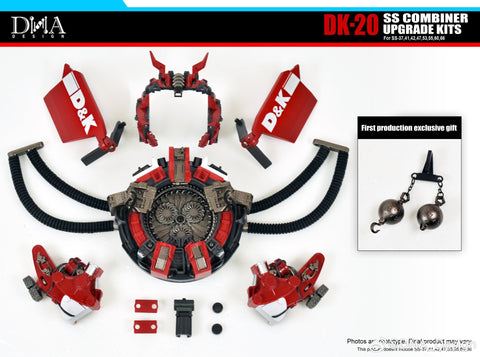 DNA Design DK-20 DK20 for SS Combiner (Studio Series Devastator Combiner) UPGRADE KITS