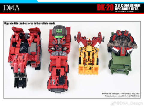 DNA Design DK-20 DK20 for SS Combiner (Studio Series Devastator Combiner) UPGRADE KITS