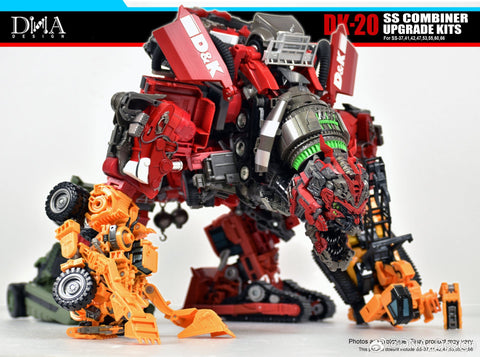 DNA Design DK-20 DK20 for SS Combiner (Studio Series Devastator Combiner) UPGRADE KITS