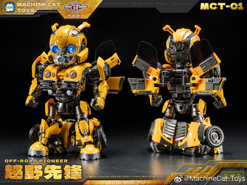 【Pre-Order】Machinecat-Toys Machine Cat Toys (JiGuangMao Toy JGM) MCT-01 MC01 Off-Road Pioneer (RotB Bumblebee)