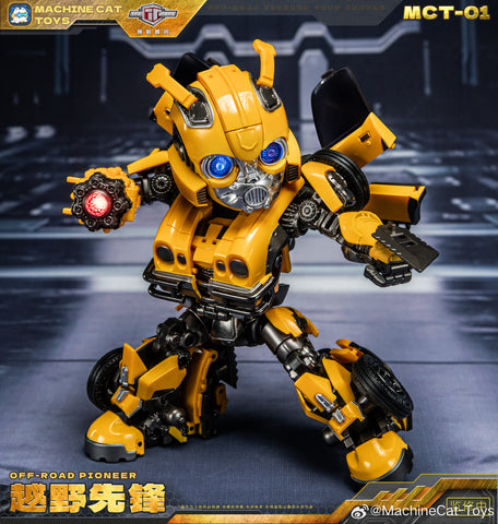 【Pre-Order】Machinecat-Toys Machine Cat Toys (JiGuangMao Toy JGM) MCT-01 MC01 Off-Road Pioneer (RotB Bumblebee)