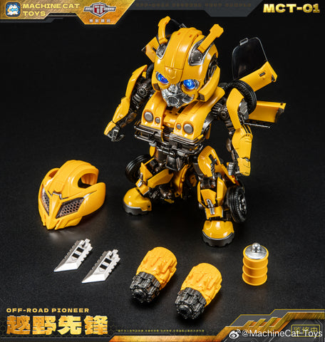 【Pre-Order】Machinecat-Toys Machine Cat Toys (JiGuangMao Toy JGM) MCT-01 MC01 Off-Road Pioneer (RotB Bumblebee)