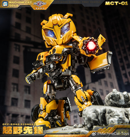 【Pre-Order】Machinecat-Toys Machine Cat Toys (JiGuangMao Toy JGM) MCT-01 MC01 Off-Road Pioneer (RotB Bumblebee)
