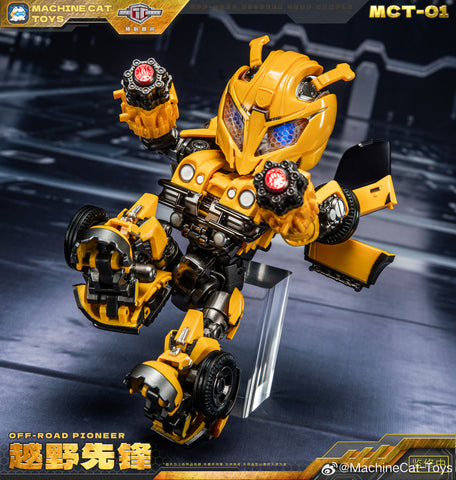 【Pre-Order】Machinecat-Toys Machine Cat Toys (JiGuangMao Toy JGM) MCT-01 MC01 Off-Road Pioneer (RotB Bumblebee)