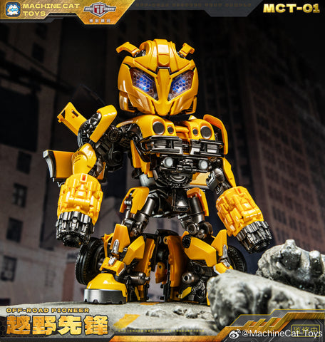 【Pre-Order】Machinecat-Toys Machine Cat Toys (JiGuangMao Toy JGM) MCT-01 MC01 Off-Road Pioneer (RotB Bumblebee)