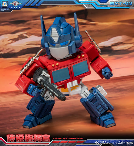 【Pre-Order】Machinecat-Toys Machine Cat Toys (JiGuangMao Toy JGM) MCT-03 MCT03 Legendary Commander (G1 Optimus Prime)