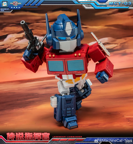 【Pre-Order】Machinecat-Toys Machine Cat Toys (JiGuangMao Toy JGM) MCT-03 MCT03 Legendary Commander (G1 Optimus Prime)