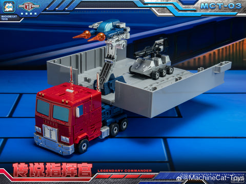 【Pre-Order】Machinecat-Toys Machine Cat Toys (JiGuangMao Toy JGM) MCT-03 MCT03 Legendary Commander (G1 Optimus Prime)