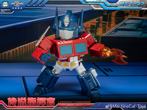 【Pre-Order】Machinecat-Toys Machine Cat Toys (JiGuangMao Toy JGM) MCT-03 MCT03 Legendary Commander (G1 Optimus Prime)