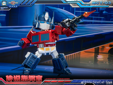 【Pre-Order】Machinecat-Toys Machine Cat Toys (JiGuangMao Toy JGM) MCT-03 MCT03 Legendary Commander (G1 Optimus Prime)