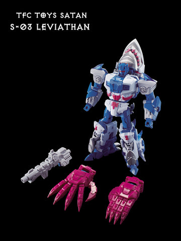 【Pre-Order】TFC Toys S03 S-03 Leviathan of Satan Combiner（Rippersnapper of Abominus)  16cm / 6.3"