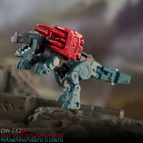 Dr.Wu & Mechanic Studio DW-E61M Brutality & E62M (Slugfest and Overkill, 2 in 1 Mini-Cassette Warriors ) Shattered Glass Version for WFC Siege Soundwave / Blaster Dr Wu