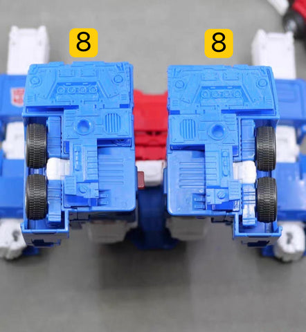 ZX Studio ZX-17 ZX17 Upgrade Kit & Weapon set for Sudio Series SS Movie 86 SS86 Ultra Magnus Upgrade Kit (Painted)