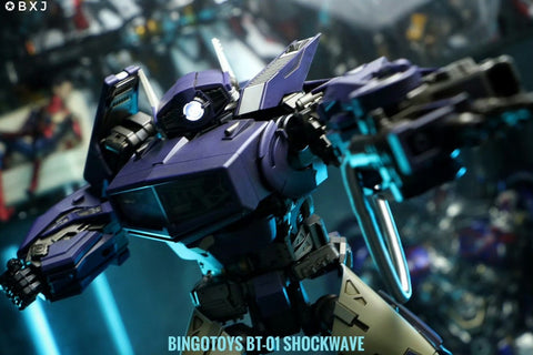 【Incoming】Bingo Toys BingoToys BT01 BT-01 Silencer (Bumblebee Movie Shockwave) 30cm / 12"
