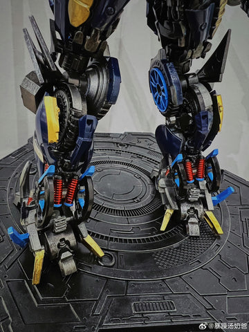 Last Knight LK-01  LK01 Elegant (Bayverse Drift）Non-Transformable Blue Version 22cm / 8.7"