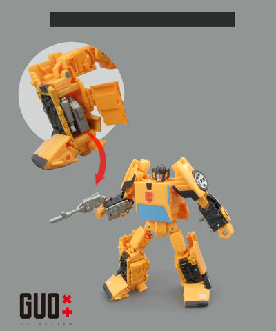 Go Better Studio GX-61 / GX-18U / GX-08U GX61 / GX18U / GX08U Upgrade Kit / Gap fillers for Generations Selects Legacy United Autobots Hound / Sunstreak / Wheeljack Upgrade Kit