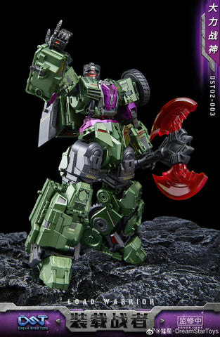 【Pre-Order】Dream Star Toys  DST02-003 DST02003 Load Warrior ( Long Haul, Constructicon, Devastator Combiner) DreamStarToys Metallic Version 24.5 cm / 9.6"
