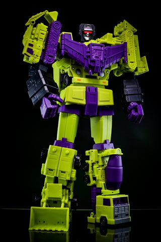 Magic Square MS Toys Constructor Devastator MS-B37A/38A MS-B39A/40A MS-B41A/B42ACombiner 3 sets Combo Repainted Version 25cm / 9.85"