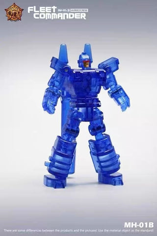 4th Party MHZ Toys Wheelie / Nightstick (Transparent Blue Version) 2 in 1 Loose pack