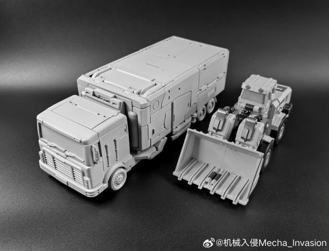 【Pre-Order】Mecha Invasion GLA Giant Legion Heavy Builder Combiner Upgrade Parts (Green)