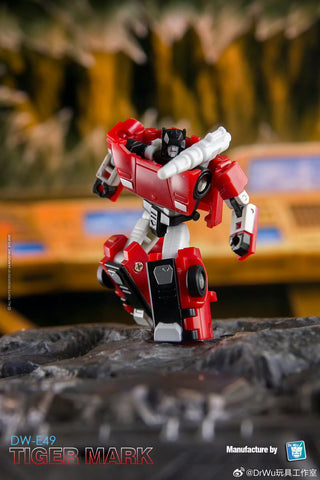 【Pre-Order】Dr.Wu & Mechanic Studio Extreme Warfare DW-E49 / E50 / E51 / E52 / E49Y / E53 (Lamborghini Countach Brothers + Tigertrack + Deluxe Insecticons) Complete Two-Pack Set 4.5cm