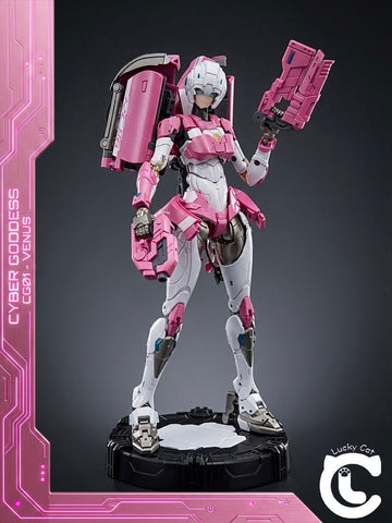 【Pre-Order】Lucky Cat Cyber Goddess CG01 CG-01 Venus (G1 Arcee)