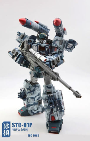 TFC Toys STC-01P  STC01P ST Supreme Tactical Commander Rolling Thunder (Optimus Prime) Winter version 29cm / 11.5"