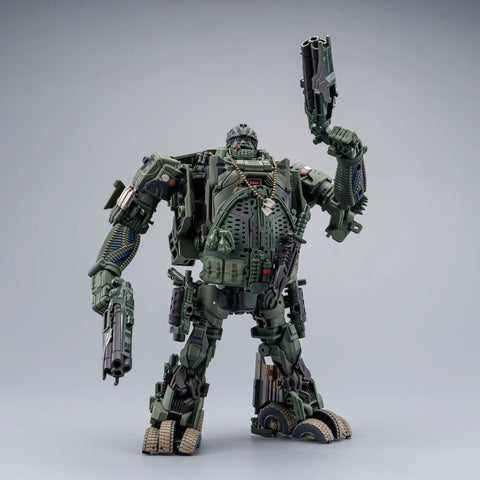4th Party No Brand NB WJ Weijiang M02 M-02 Robot Force (Oversized Bayverse Hound, Black Apple Alloy Modified version) Wei Jiang 23cm / 9"