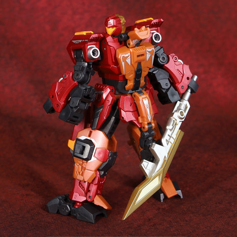 Cang Toys Cang-Toys CY-Mini-01 CYMini01 Feromini (Rampage, Feral Rex) Predaking Combiner 12cm