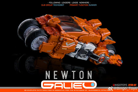 【Pre-Order】Bingo Toys BingoToys BT08-02 BT-0802 BT0802 BT08-02 Newton Galileo Combiner (IDW Afterburner Technobots Computron) 25cm / 9.8"